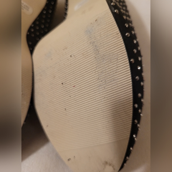 Women's Madden Girl Black Rhinestone Heels Shoes Size US 8 Stiletto - Picture 7 of 8